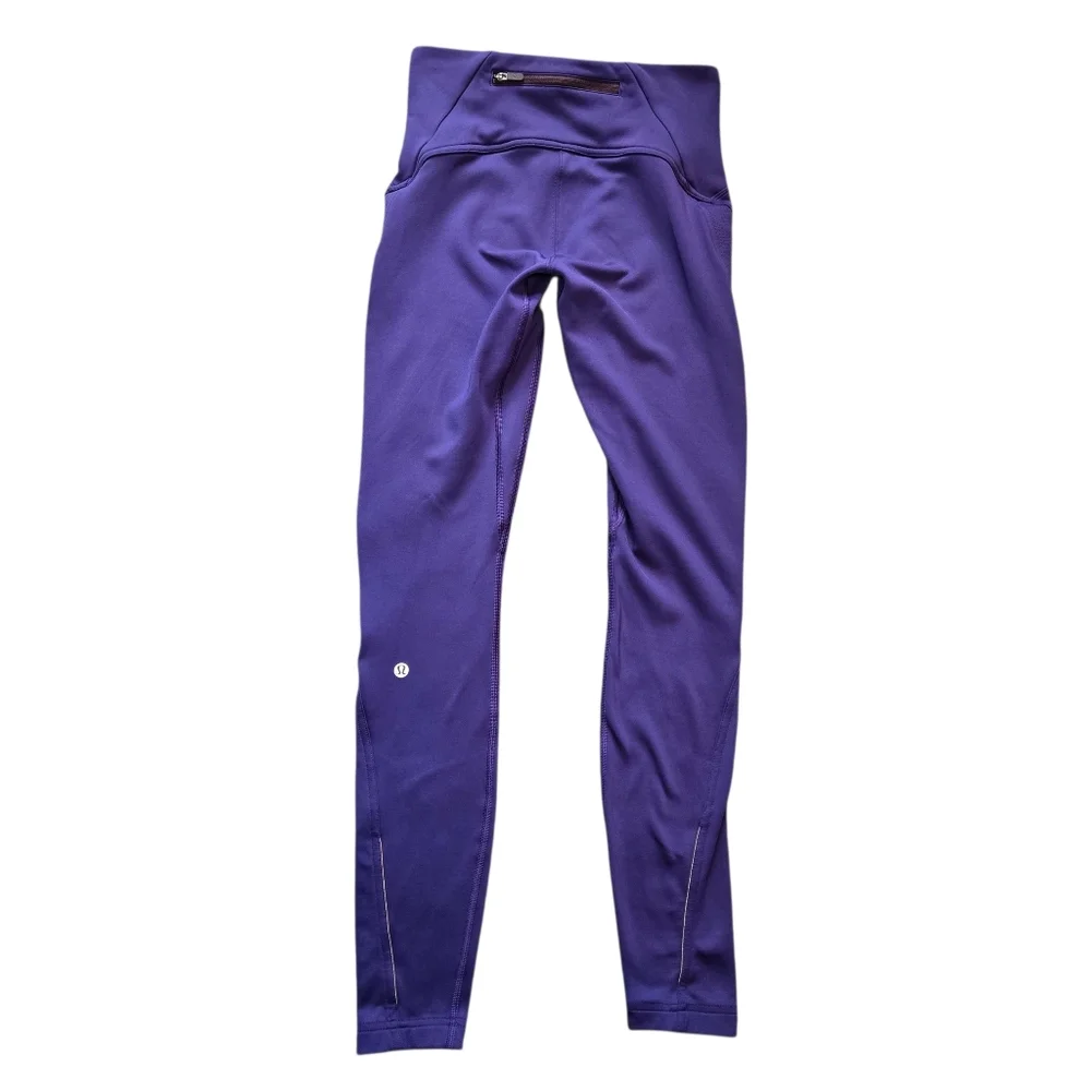Lululemon Warm Running Tight - Purple - Picture 5 of 9